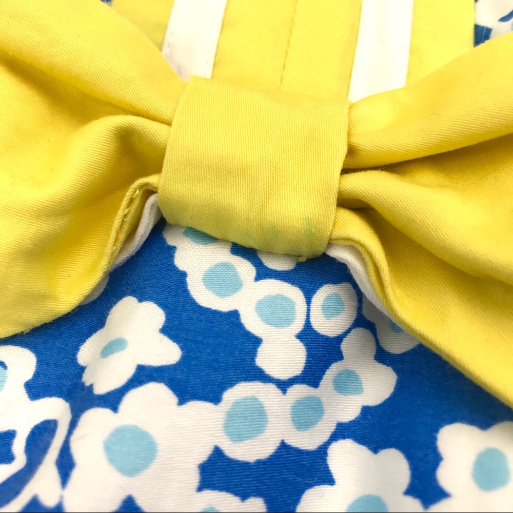 Lilly Pulitzer Reecey Dress Knotty Blue Whirlpool - Picture 4 of 8